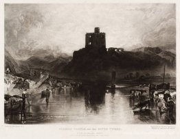 Norham Castle, sur la rivière Tweed (après Joseph Mallord Willia