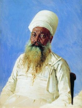 Parsi Priest (Fire-Wshiper). Bombay