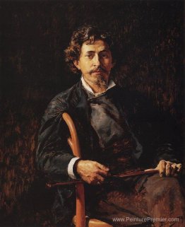 Portrait de l'artiste Ilya Repin