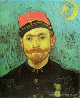 Portrait de Milliet, deuxième lieutenant des Zouaves