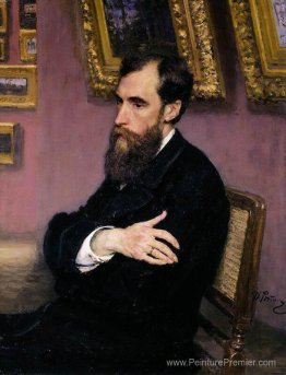 Portrait de Pavel Tretyakov, fondateur de la galerie Tretyakov