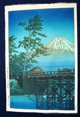 Mount Fuji par Moonlight, Kawai Bashi