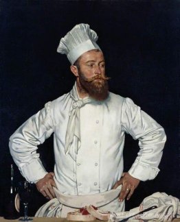 Le chef de L'hôtel Chatham, Paris 1921