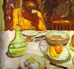 Carafe, Marthe Bonnard avec son chien