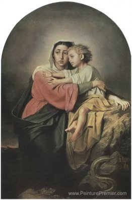 Christ et la vierge de la mer