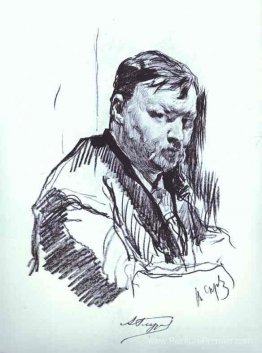 Portrait du compositeur Alexander Glazunov