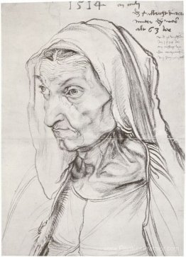 Portrait de la mère de l'artiste