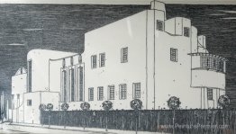 Le Dessin de Mackintosh de la 'Maison pour un amoureux de l'art'