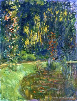 Étang de lys à eau à Giverny