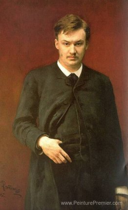 Portrait du compositeur Alexander Glazunov