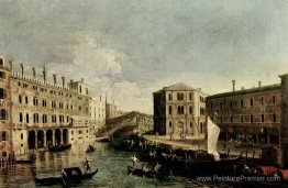 Le Grand Canal à Rialto