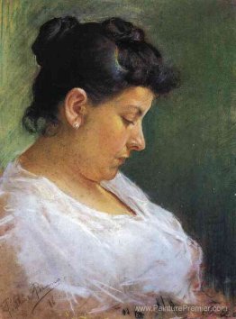 Portrait de la mère de l'artiste