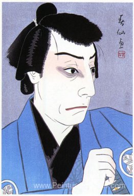 Ichikawa ebiso comme Hayano Kanpei à Chushingura