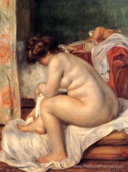 Femme après le bain