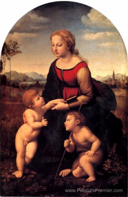 La vierge et l'enfant avec Saint John le baptiste