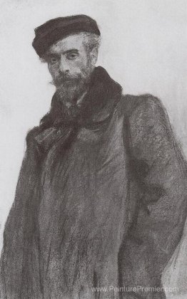 Portrait de l'artiste Isaac Levitan