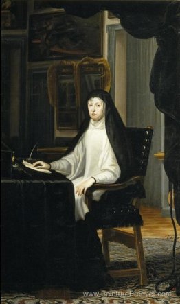 Portrait de la reine Mariana de l'Autriche en tant que veuve
