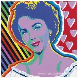 Portrait d'Elizabeth Taylor