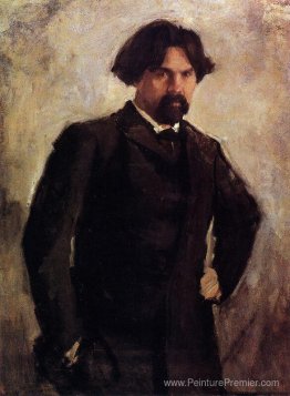 Portrait de l'artiste Vasily Surikov