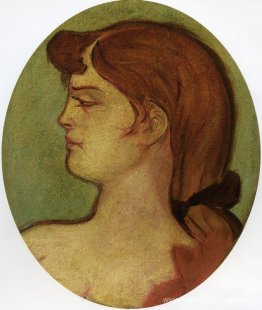 Portrait d'une femme de la maison sur la rue d Amboise