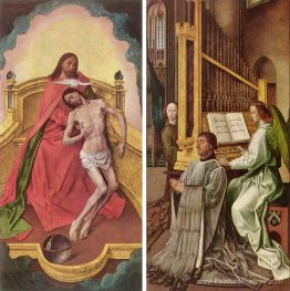 Les panneaux de l'autel Trinity (détail)