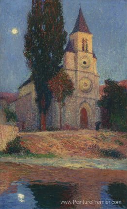 Église par la rivière