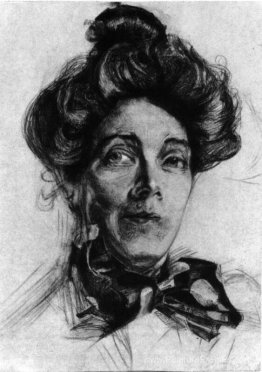 L'épouse de l'artiste Nadezhda Zabela