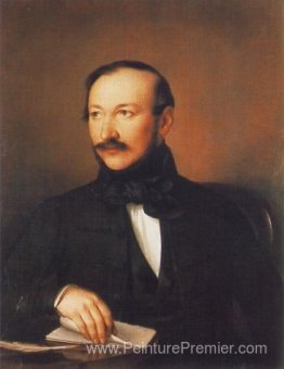 Portrait du poète Mihály Vörösmarty