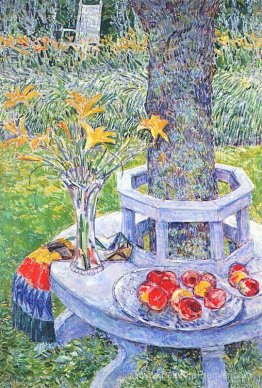 Le jardin de Mme Hassam à East Hampton