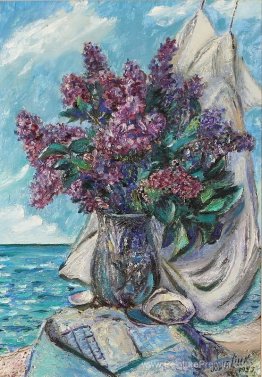 Lilas au bord de la mer