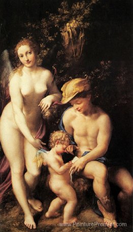 Vénus avec Mercure et Cupidon (The School of Love)