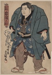 Kagamiiwa Hamanosuke, lutteur de sumo