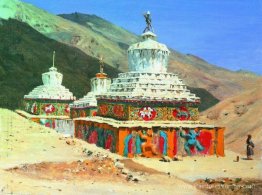 Monuments posthumes au Ladakh