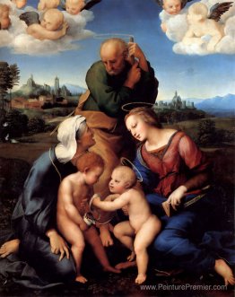 La Sainte Famille avec les saints Elizabeth et John