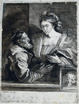 Self Portrait de Titian avec un jeune