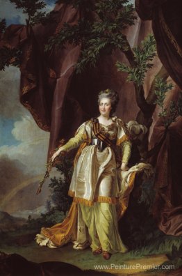 Portrait de la grande impératrice russe Catherine II