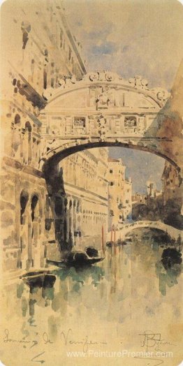 Venise. Pont de soupirs