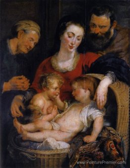 La Sainte Famille avec St. Elizabeth