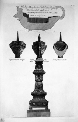 Profils et sections du navire ci-dessus