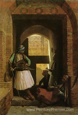 Arnauts du Caire à la porte de Bab-el-nasr