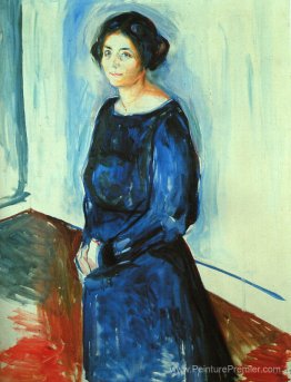 Femme en bleu (Frau Barth)