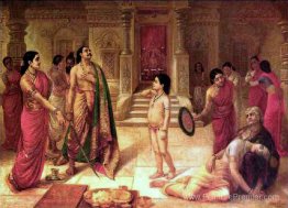 Mohini et Rugmangada pour tuer son propre fils Raja Ravi Varma