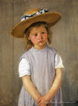 Enfant dans un chapeau de paille