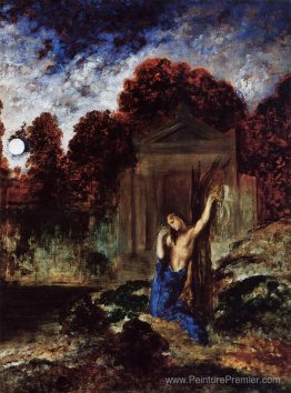 Orpheus à la tombe d'Eurydice