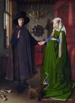 Le mariage d'Arnolfini. Le portrait de Giovanni Arnolfini et de