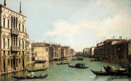 Venise: Le Grand Canal, à l'aspect nord-est de Palazzo Balbi au