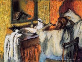 Femme à sa toilette