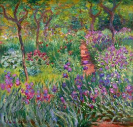 Le jardin de l'iris à Giverny