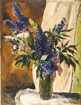 Nature morte. Delphinium.