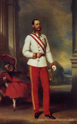 Franz Joseph I, empereur d'Autriche portant l'uniforme de robe d